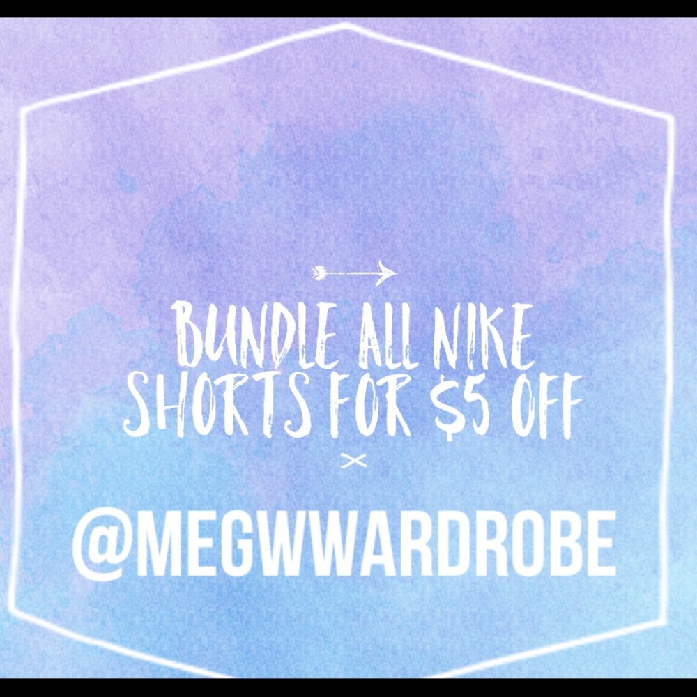 $5 off 3 pairs of Nike running shorts